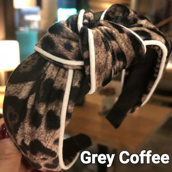 New Leopard Print Makeup/Skincare Headband - Picture 2 of 7